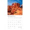 The West | 2026 12 x 24 Inch (Hanging) Monthly Square Wall Calendar | Plastic-Free